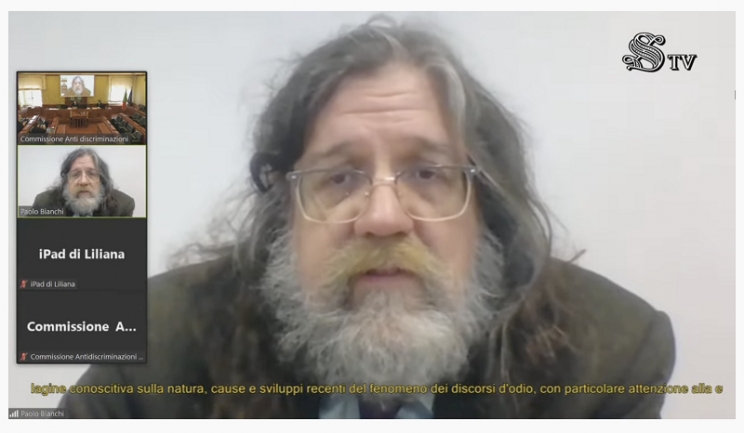Unicam: il prof. Paolo Bianchi in audizione alla Commissione anti discriminazioni del Senato