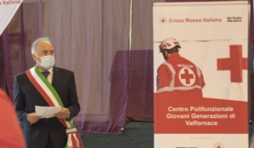 La Croce Rossa Italiana inaugura un nuovo centro polifunzionale a Valfornace