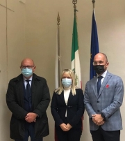 Il sindaco Piermattei incontra l'assessore Castelli e il direttore dell'Usr Babini