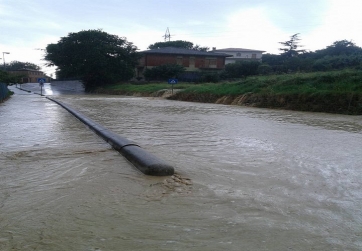 Bomba d&#039;acqua su Tolentino. Danni ingenti per l&#039;agricoltura