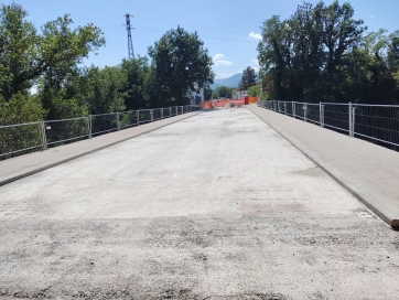 Belforte: entro metà settembre termineranno i lavori sul ponte