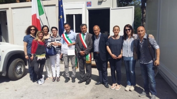 Il Comune di Padula vicino a Pieve Torina  Si amplia la solidarietà a favore della nuova scuola