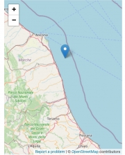 Lieve terremoto difronte la costa civitanovese
