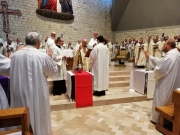 Celebrata dall&#039;arcivescovo la Santa Messa Crismale. Mons. Blanchi, nuovo Vicario Generale