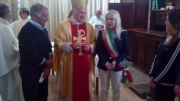 Il nuovo sindaco di San Severino Piermattei incontra l&#039;arcivesco Brugnaro