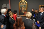 La &quot;Madonna della pace&quot; del Pinturicchio è tornata a San Severino