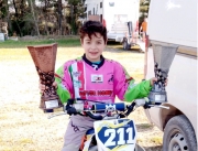 Fabio Santecchia a soli 9 anni è vice campione regionale di motocross